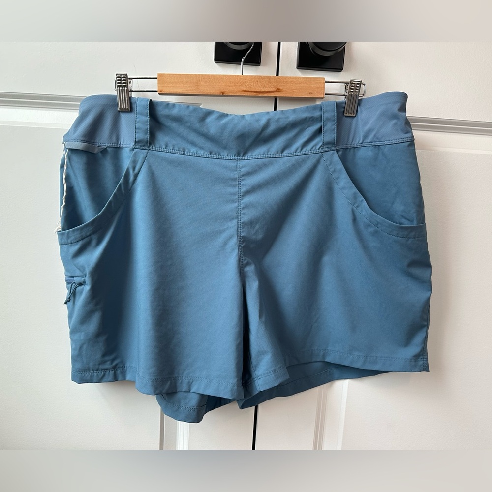 Patagonia Women’s Tech Shorts Pigeon Blue (Size XL)
